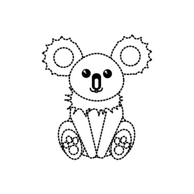 Koala karikatür tasarım