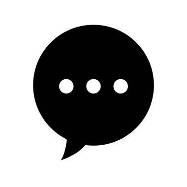 siluet sohbet kabarcık metin iletisi iletişim