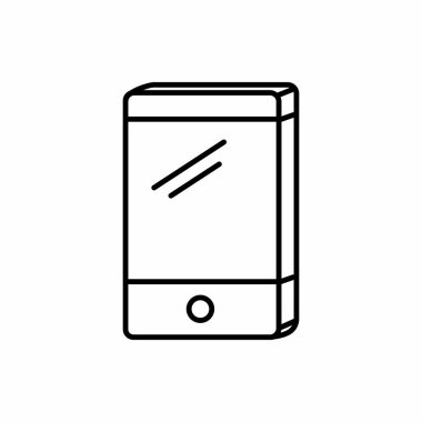 İzole smartphone tasarım