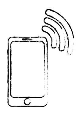 İzole smartphone tasarım