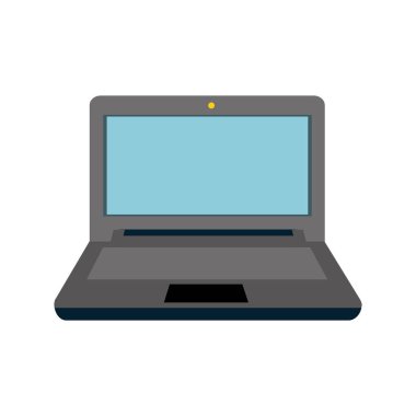 İzole laptop tasarım