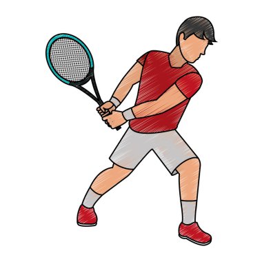 Tenis oyuncu tasarım