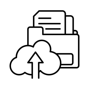 satır belgeleri dosya klasörü ve yükleme bulut içinde