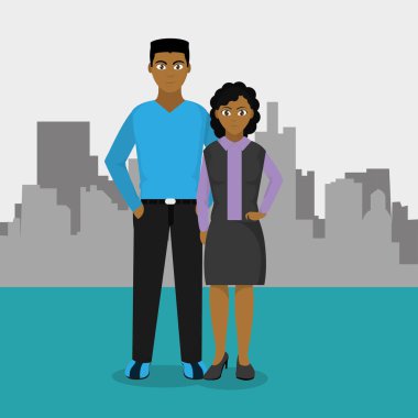 Avatar kadın ve erkek tasarım