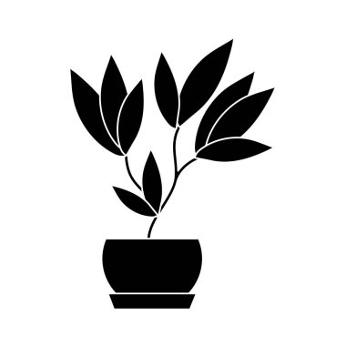 İzole bitki tasarımı