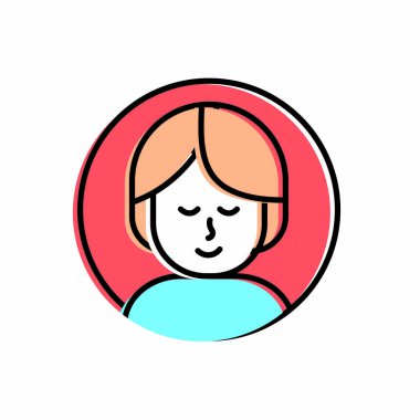 İzole kadın tasarım