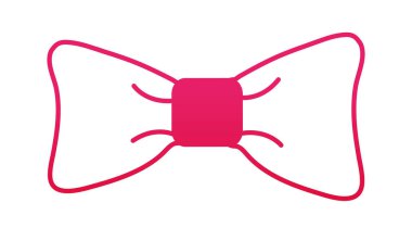 fucsia çizgili şerit yay tarzı Dekorasyon Tema