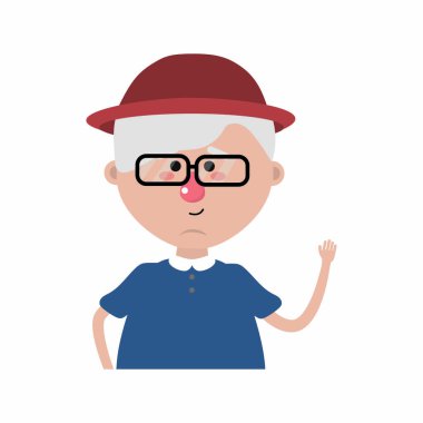 Büyükanne çizgi film tasarımı