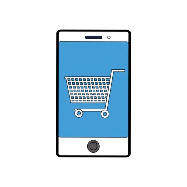 İzole smartphone tasarım