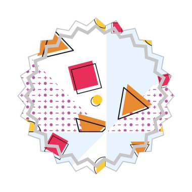 Memphis tarzı mühür damgası