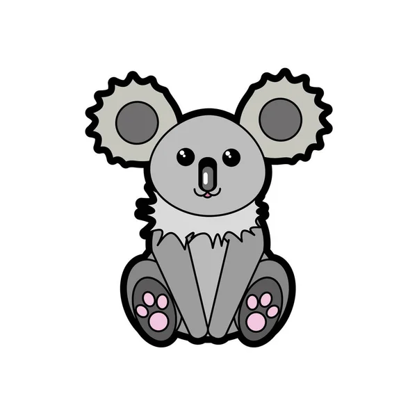 Koala cartoon design — Stock Vector