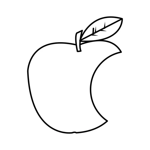 Geïsoleerde apple ontwerpen — Stockvector