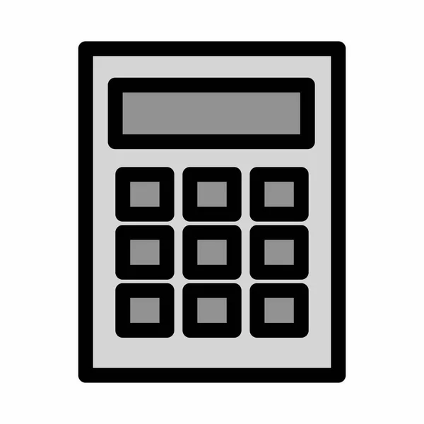 Изолированный калькулятор — стоковый вектор