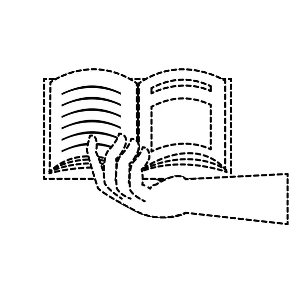 Elszigetelt könyv design — Stock Vector