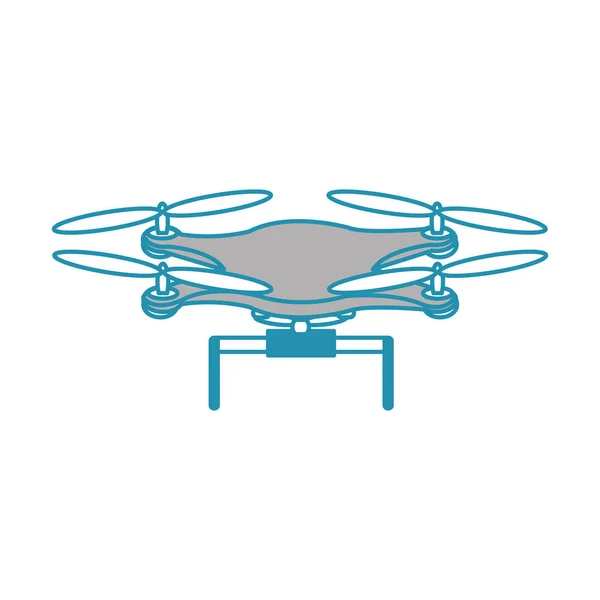 Ізольована drone дизайн — стоковий вектор