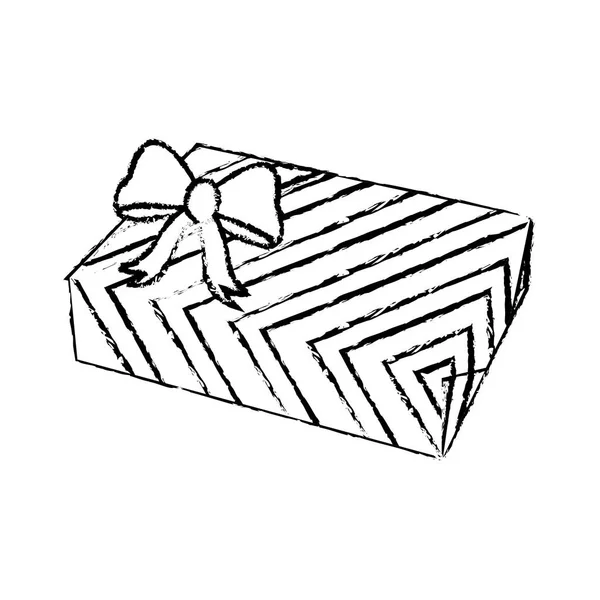 Diseño de regalo aislado — Vector de stock