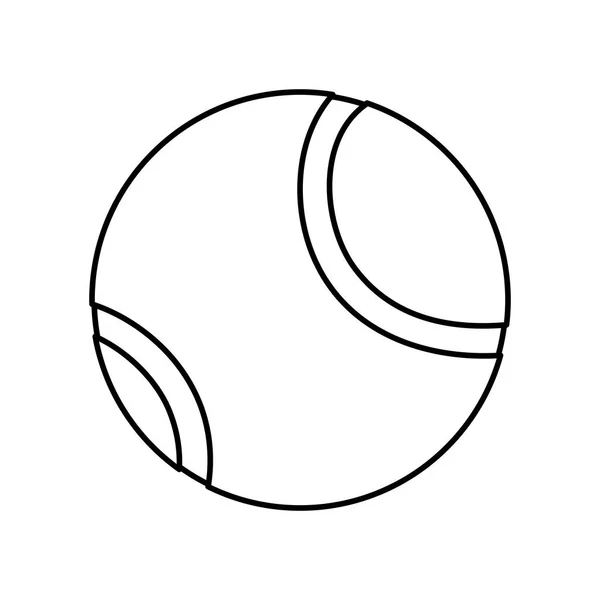 Σχεδιασμό μπάλα του τένις — Διανυσματικό Αρχείο