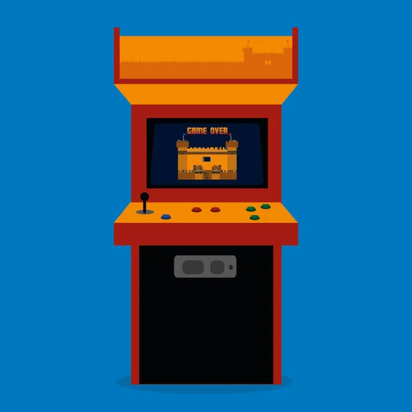 Arcade μηχάνημα σχεδιασμό — Διανυσματικό Αρχείο