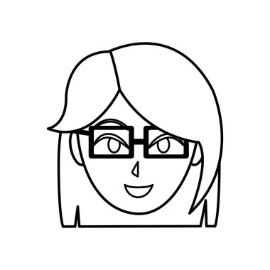 İzole kadın tasarım