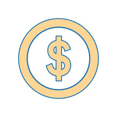 İzole sikke tasarım