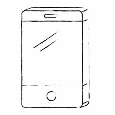 İzole smartphone tasarım