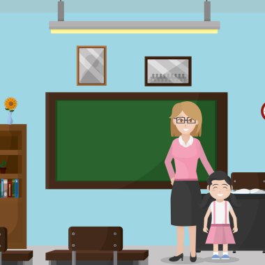 Okul sınıf tasarım