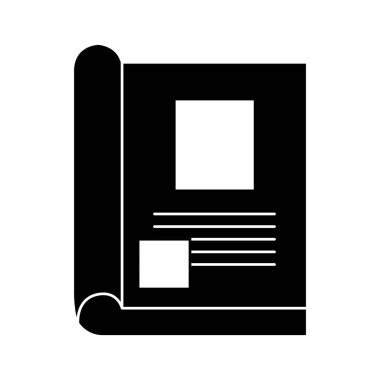 İzole kitap tasarımı