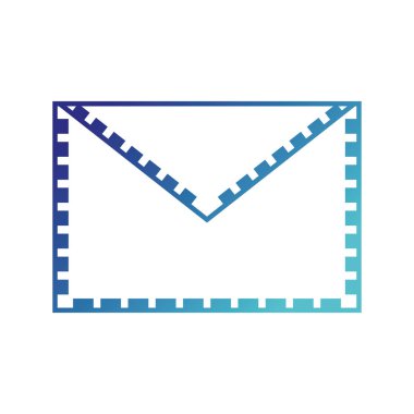 mavi çizgi e-posta mektup metin iletisi stili