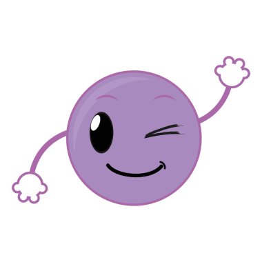 silah ile iyi emoji yüz ifadesi