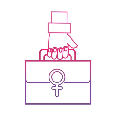 satır kadın el ilk yardım kiti ile bozulmuş