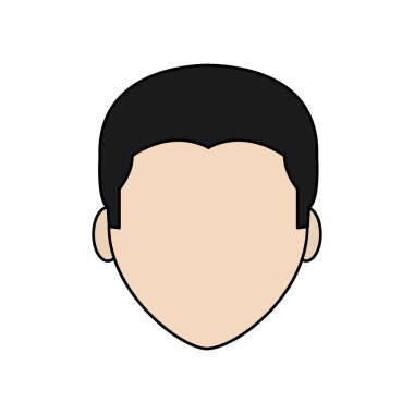 Oğlum avatar çocuk çocukluk ve küçük insanlar Tema Isolated vektör çizim tasarım