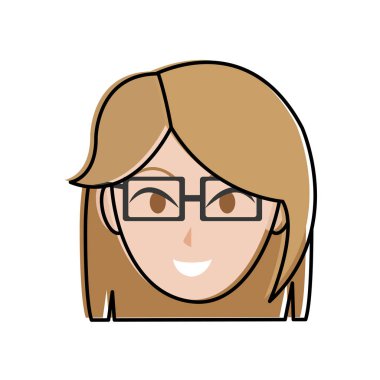 İzole kadın tasarım