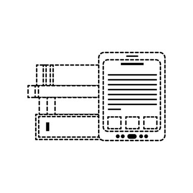 Tablet ve kitaplar tasarım