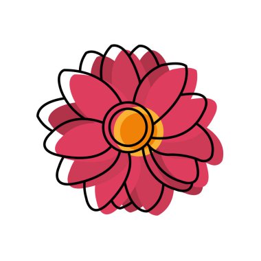 renk güzel çiçek yaprakları dekorasyon tasarımı ile taşındı