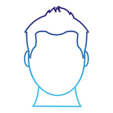 satır avatar adamla meçhul bozulmuş ve saç tasarım