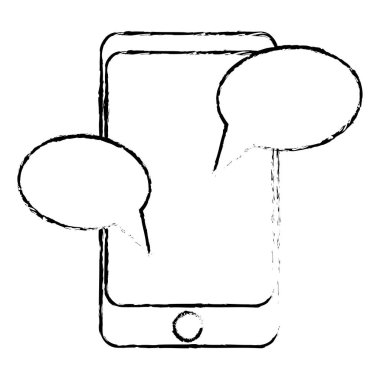 İzole smartphone tasarım