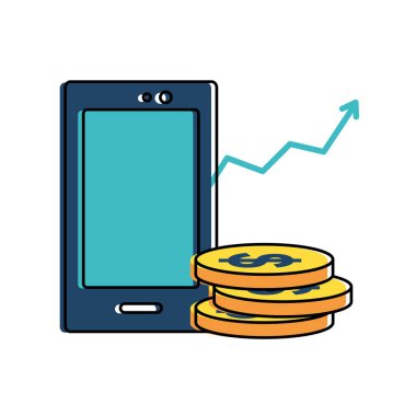 Smartphone ve sikkeler tasarım