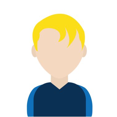 Oğlum avatar çocuk çocukluk ve küçük insanlar Tema Isolated vektör çizim tasarım