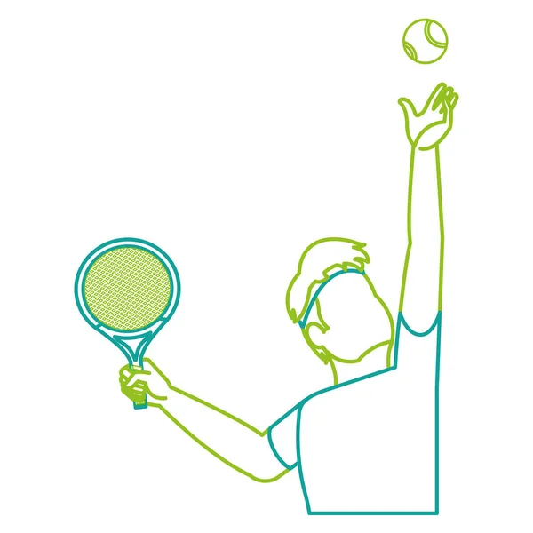 Tennisspieler-Design — Stockvektor