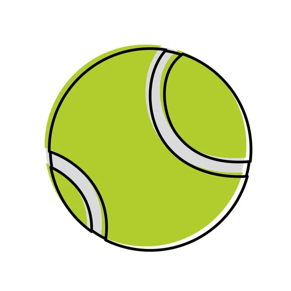 Tennis bal ontwerp — Stockvector