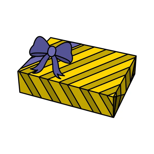 Diseño de regalo aislado — Vector de stock