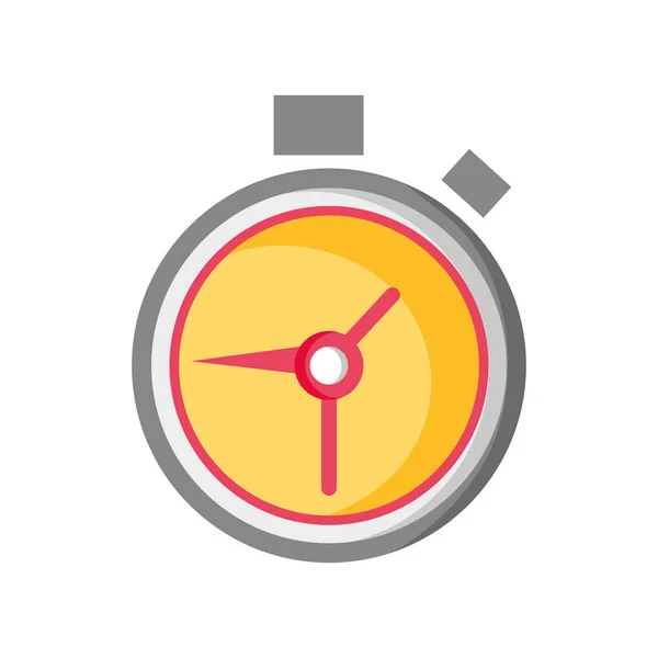 Objet chronomètre pour contrôler le compte à rebours du temps — Image vectorielle