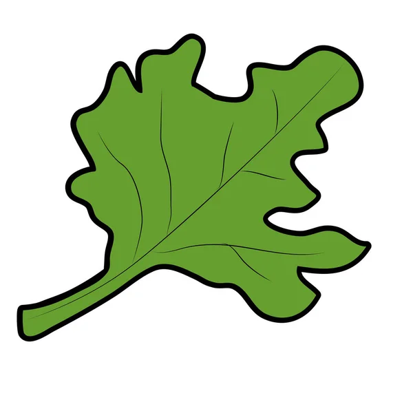Isolerade leaf design — Stock vektor