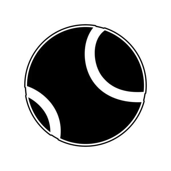 Tennis bal ontwerp — Stockvector