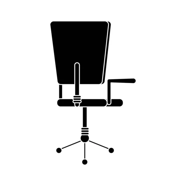 Конструкція ізольованих стілець — стоковий вектор