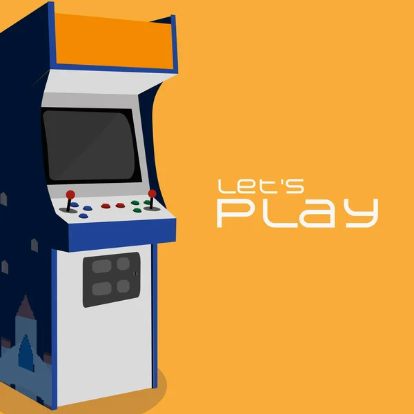 Conception de la machine Arcade — Image vectorielle