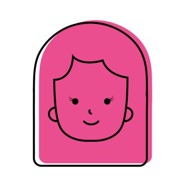 renk sosyal kadın baş saç modeli tasarımı ile