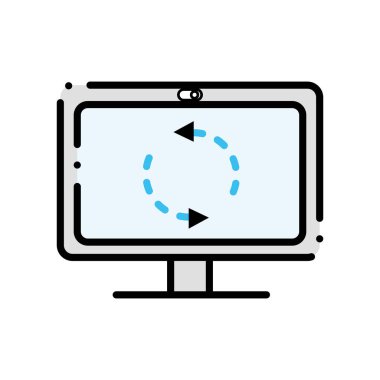 Kesikli çizgi bilgisayar teknolojisi veri bilgileri yükleniyor