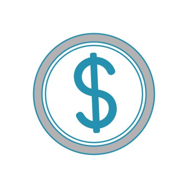 İzole sikke tasarım