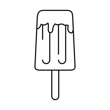 İzole buzlu şeker tasarım